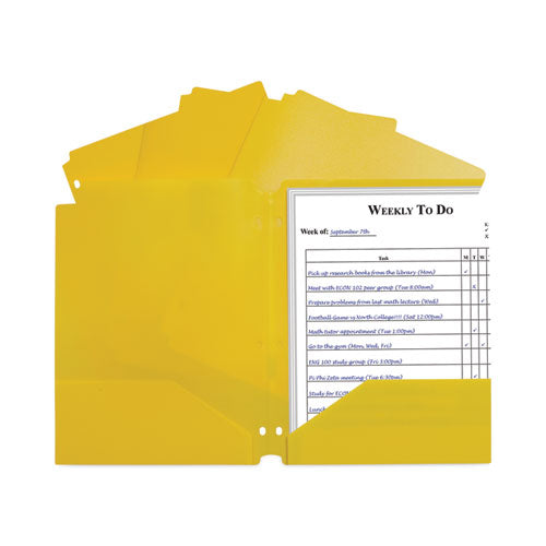 Two-Pocket Heavyweight Poly Portfolio Folder