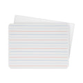 Two-Sided Red/Blue Ruled Dry Erase Board
