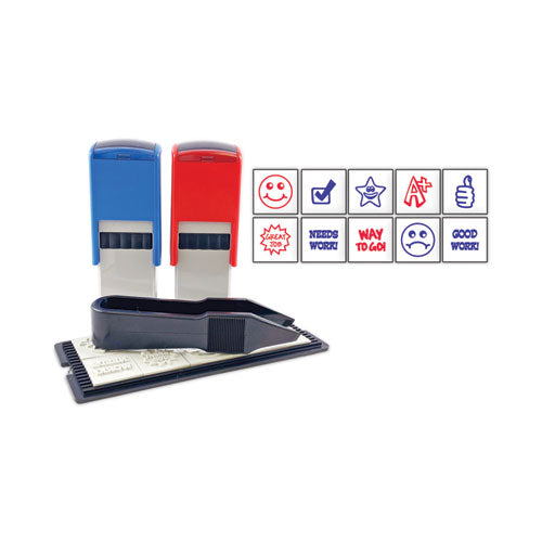 Printy 10-in-1 Self-Inking Teacher Stamp