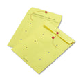 Colored Paper String and Button Interoffice Envelope