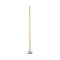 Quick Change Metal Head Wooden Mop Handle