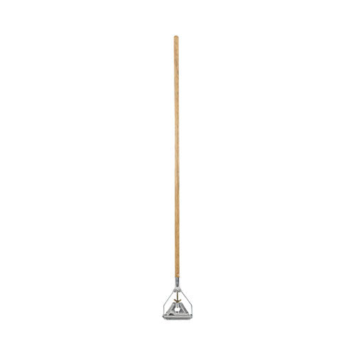 Quick Change Metal Head Wooden Mop Handle
