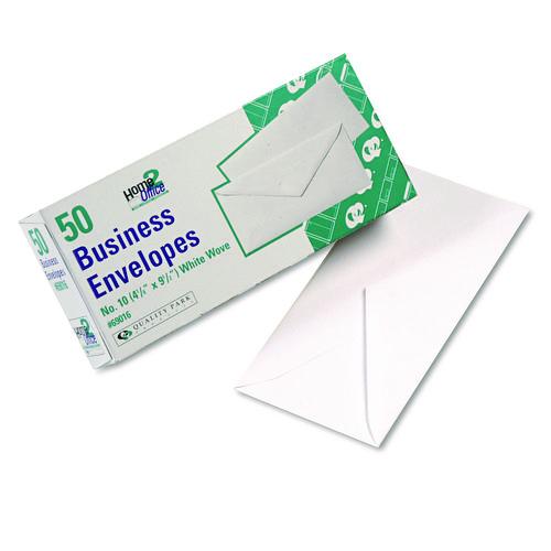 White Wove Business Envelope Convenience Packs