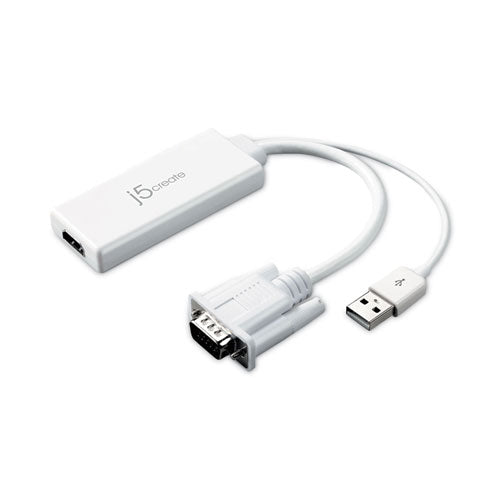 VGA to HDMI Video Audio Adapter