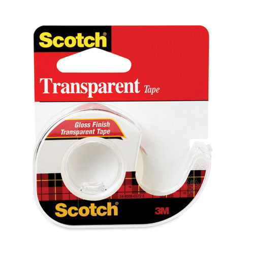 Transparent Tape In Handheld Dispenser