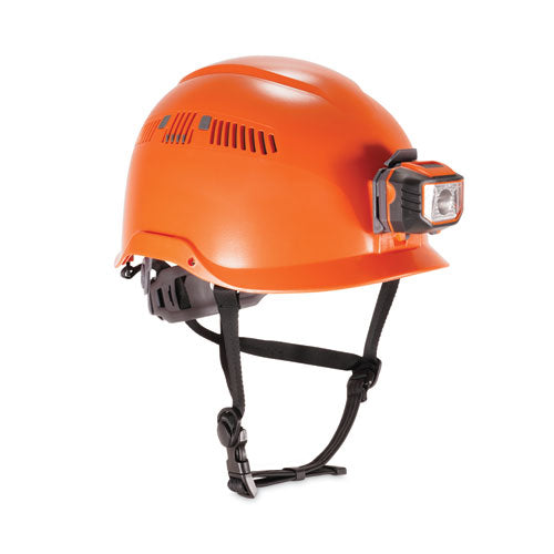 Skullerz 8975LED Class C Safety Helmet with 8981 Universal LED Headlamp