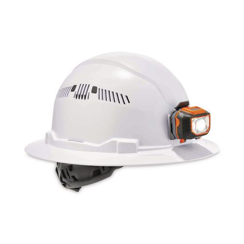 Skullerz 8973LED Class C Hard Hat Full Brim with LED Light