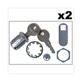Replacement Lock and Keys for Cleaning Carts