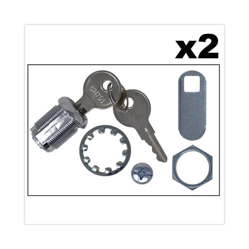 Replacement Lock and Keys for Cleaning Carts