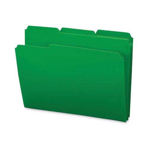 Top Tab Poly Colored File Folders