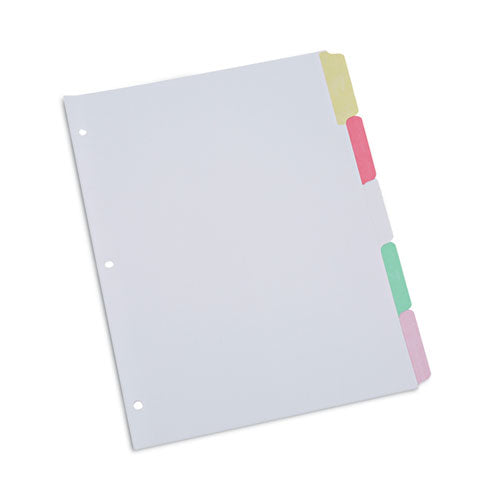 Deluxe Write-On/Erasable Tab Index