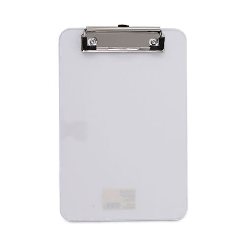 Plastic Clipboard with Low Profile Clip