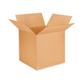 Cubed Fixed-Depth Brown Corrugated Shipping Boxes