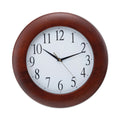 Round Wood Wall Clock