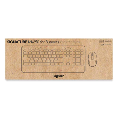 Signature MK650 Wireless Keyboard and Mouse Combo for Business