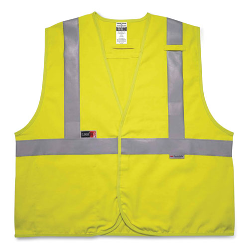 GloWear 8261FRHL Class 2 Dual Compliant FR Hook and Loop Safety Vest