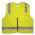 GloWear 8262FRZ Class 2 FR Surveyor Zip Vest