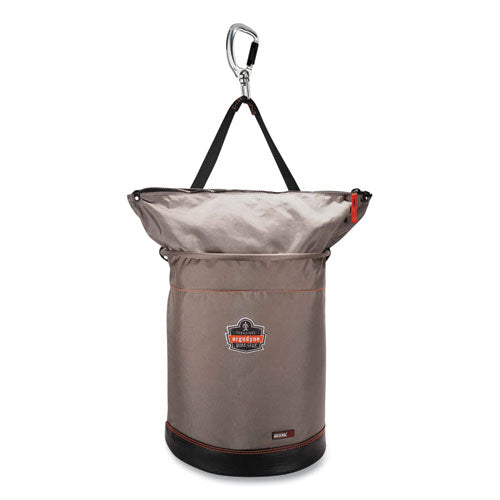 Arsenal 5976 XL Hoist Bucket Tool Bag with Swiveling Carabiner and Zipper Top