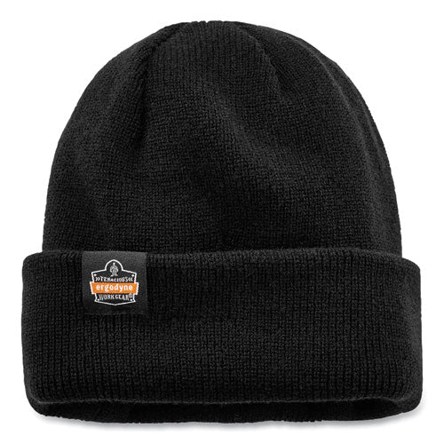 N-Ferno 6811Z Rib Knit Hat with Zipper for Bump Cap Insert