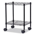 Compact File Cart for Side-to-Side Filing