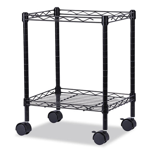 Compact File Cart for Side-to-Side Filing