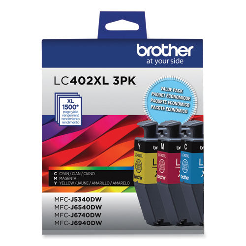 LC402XL3PKS High-Yield Ink
