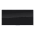 Black Glass Dry Erase Board