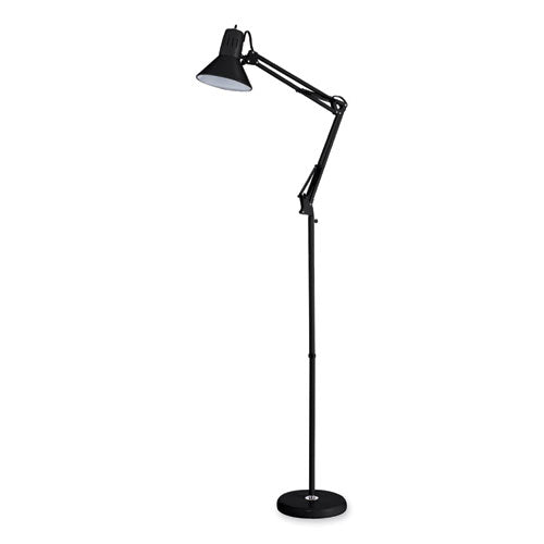 Swing Arm Metal Floor Lamp