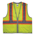 GloWear 8231TV Class 2 Hi-Vis Tool Tethering Safety Vest