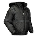GloWear 8377EV Non-Certified Hi-Vis Quilted Bomber Jacket