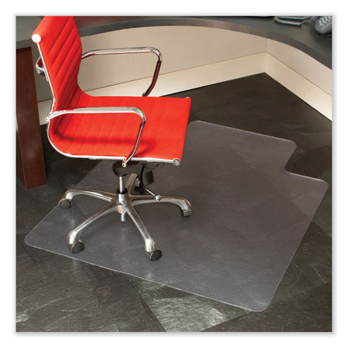 EverLife Textured Chair Mat for Hard Floors with Lip