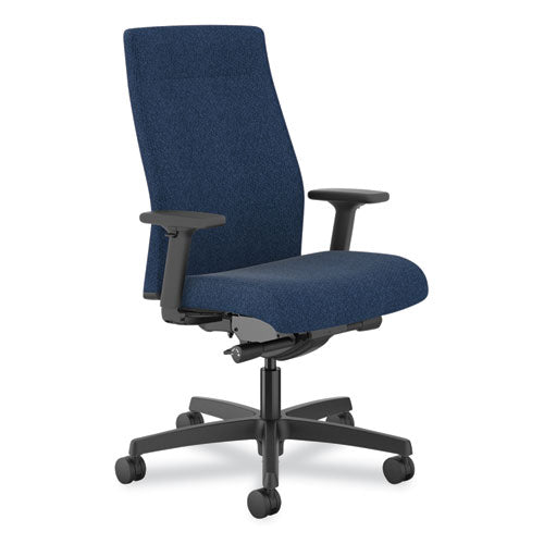 Ignition 2.0 Fabric Upholstered Mid-Back Task Chair with Adjustable T-Arms