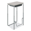 AlphaBetter 2.0 Height-Adjustable Student Desk with Pendulum Bar and Book Box