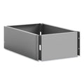 Single Continuous Metal Locker Base Addition