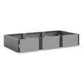 Triple Continuous Metal Locker Base Addition