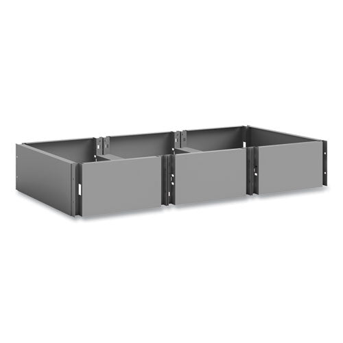 Triple Continuous Metal Locker Base Addition