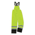 GloWear 8918BK Class E Hi-Vis Rain Bibs Black Bottom
