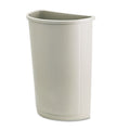 Untouchable Half-Round Plastic Receptacle