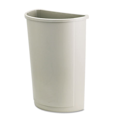 Untouchable Half-Round Plastic Receptacle