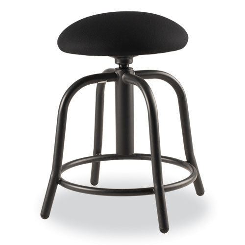 6800 Series Height Adjustable Fabric Seat Swivel Stool