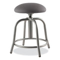 6800 Series Height Adjustable Fabric Padded Swivel Stool