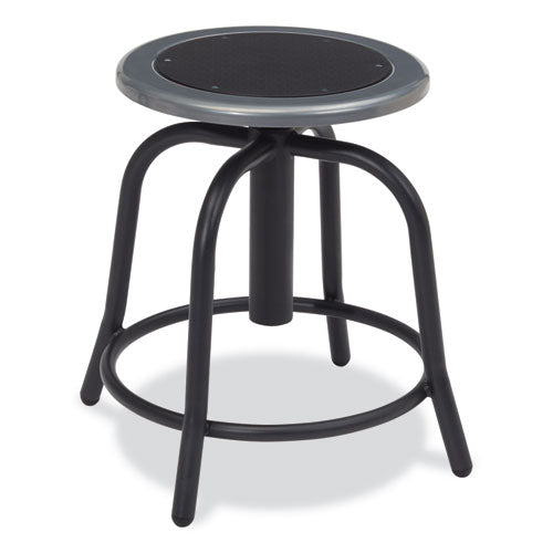 6800 Series Height Adjustable Metal Seat Swivel Stool