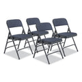 2300 Series Deluxe Fabric Upholstered Triple Brace Folding Chair