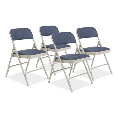 2200 Series Fabric Dual-Hinge Premium Folding Chair