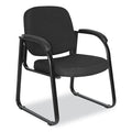 Alera Genaro Series Fabric Half-Back Sled Base Guest Chair