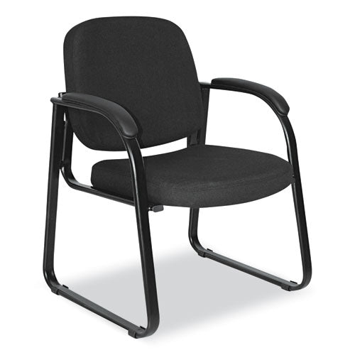 Alera Genaro Series Fabric Half-Back Sled Base Guest Chair