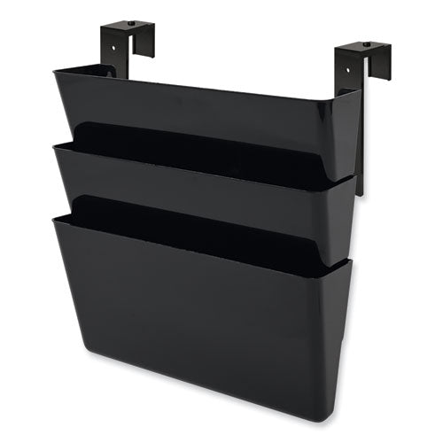 DocuPocket Stackable Three-Pocket Partition Wall File