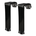 Two Break-Resistant Plastic Partition Brackets