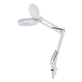 PureOptics LED Magnifying Dimmable Desk Lamp with Clamp Mount