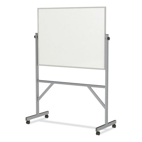 Reversible Magnetic Porcelain Whiteboard with Aluminum Frame